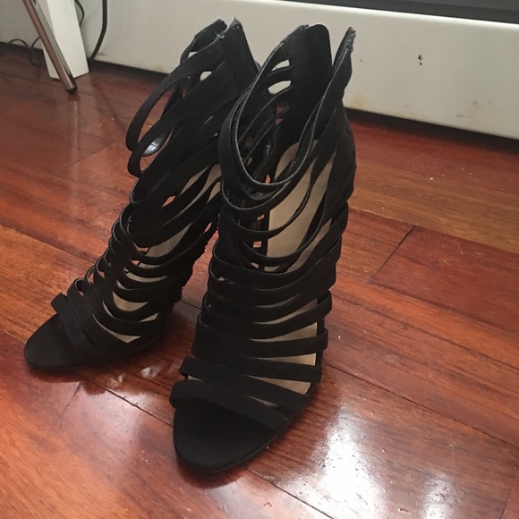 ASOS Black Heeled sandals - Picture 1 of 8